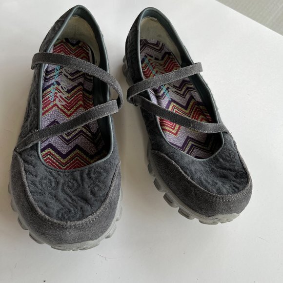 SKECHERS MARY JANE SNEAKERS WOMEN'S EZ FLEX 2 SEEKING LOVE SIZE 8 ATHLET… - Picture 2 of 6